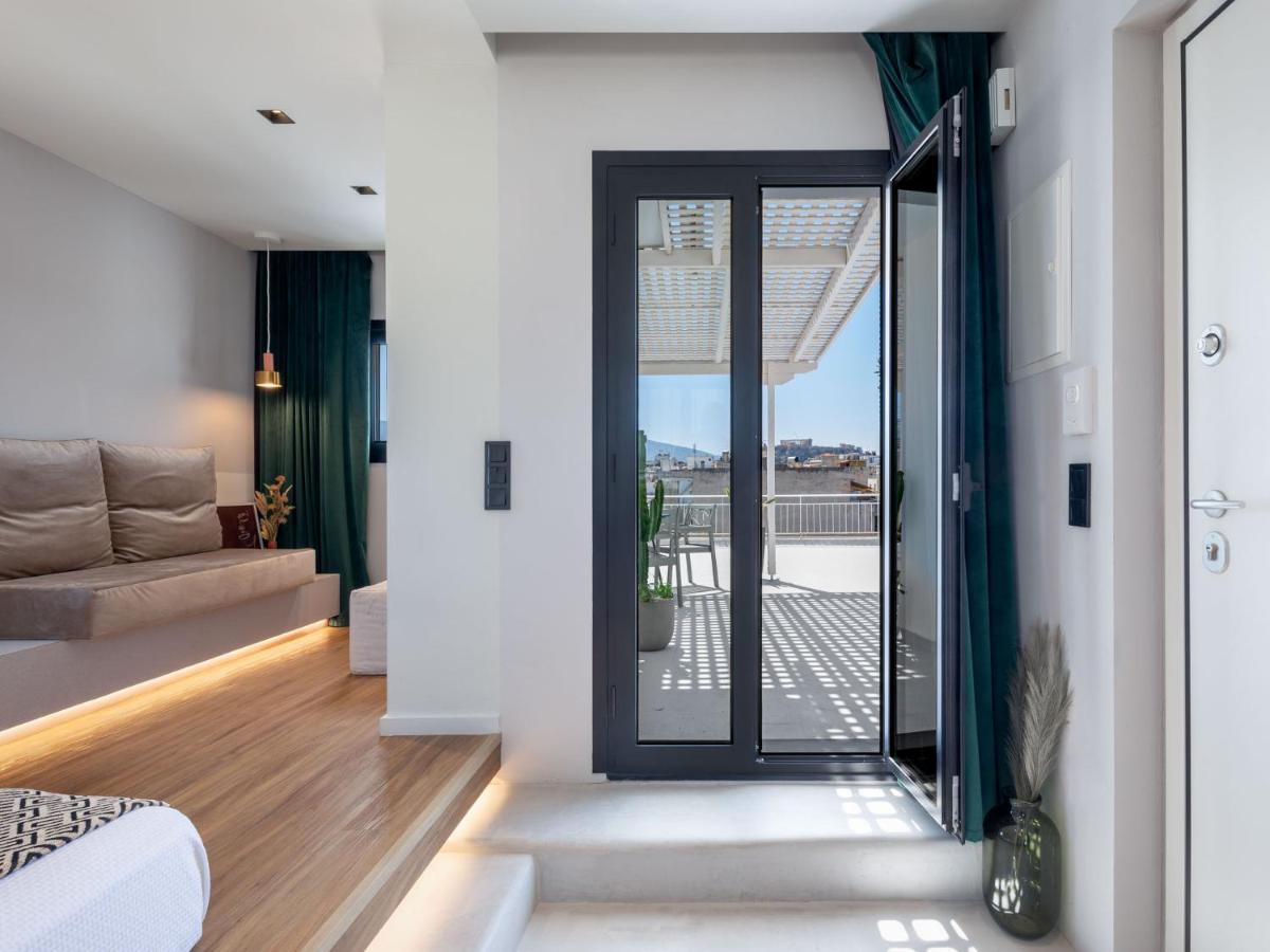 Acropol Studio Loft With Amazing View & Terrace Athen Eksteriør billede