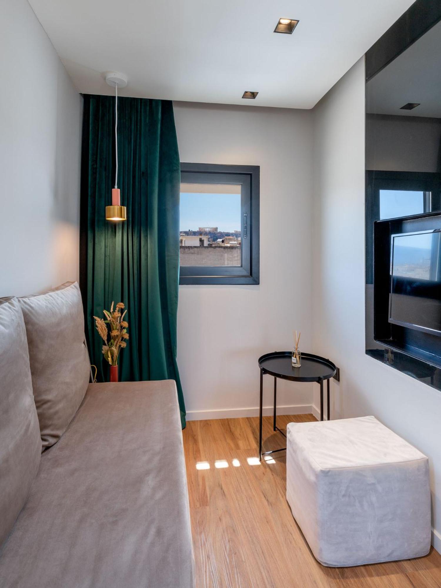 Acropol Studio Loft With Amazing View & Terrace Athen Værelse billede